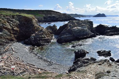 Coscia di Donna sahili manzarası