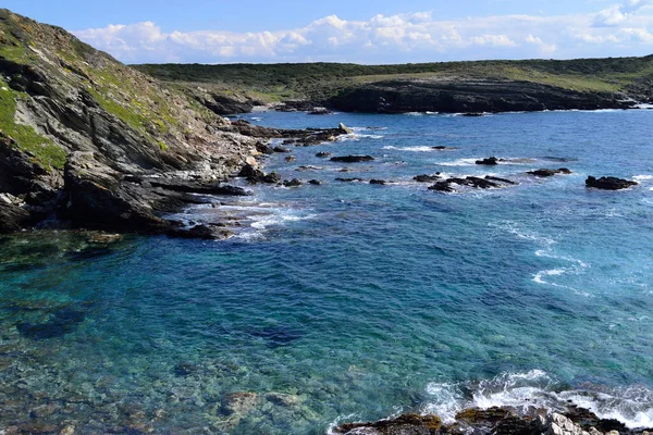 Veduta Della Costa Coscia Donna — Foto Stock