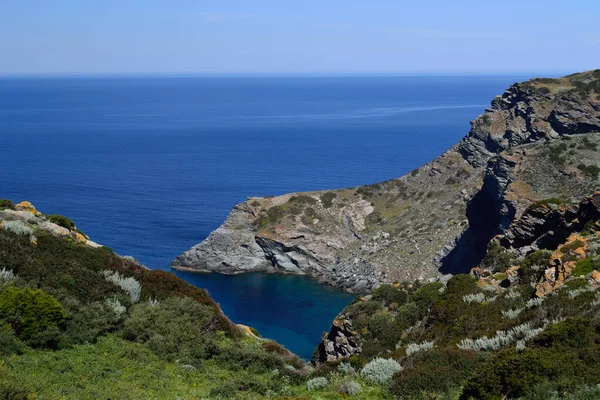 Capo Mannu Cala Manzarası — Stok fotoğraf