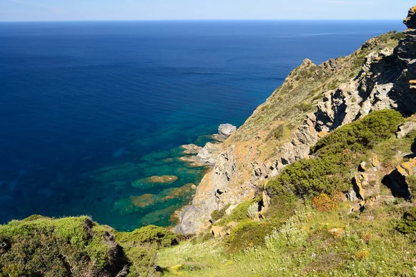 Vista Costa Nurra Desde Capo Negru —  Fotos de Stock