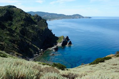 Capo Mannu 'lu Cala Manzarası