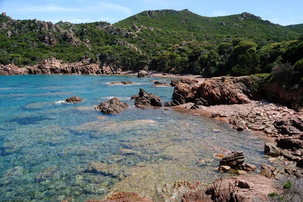 Vista Playa Porto Leccio — Foto de Stock