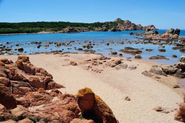 Punta Canneddi plajı manzarası