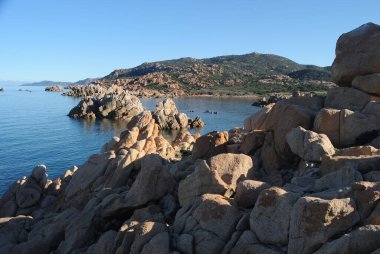 The coast of Punta Canneddi