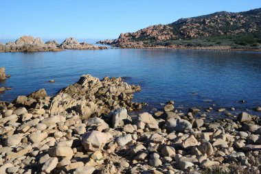 The coast of Punta Canneddi