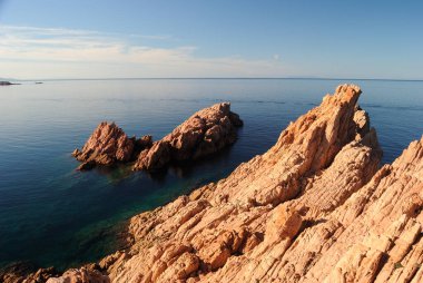 The coast of Punta Canneddi
