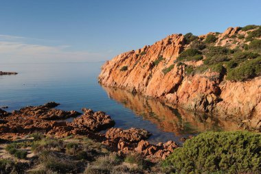 The coast of Punta Canneddi
