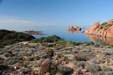 The coast of Punta Canneddi