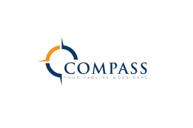 pusula seyahat macera logosu ve simge vektör çizimi markalaşma şablonu için en iyi logo veya en iyi simge