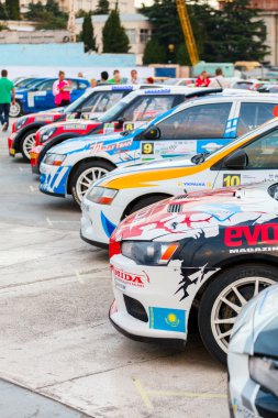 Yalta, Ukrayna 09.13.2013. Doğulu Yalta ralli Fest.