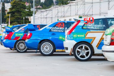 Yalta, Ukrayna 09.13.2013. Doğulu Yalta ralli Fest.