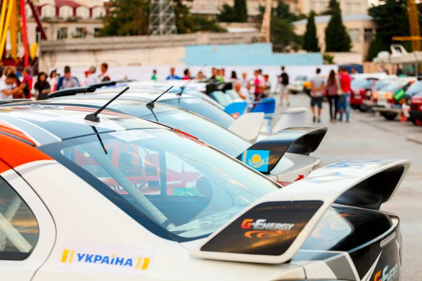 Yalta, ukraine 13.09.2013. wog yalta rally fest. — Stockfoto