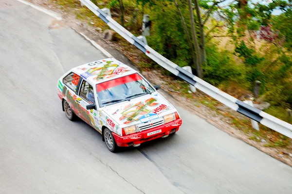 09.14.2013 de Yalta, Ucrânia. Monhé Yalta Rally Fest. — Fotografia de Stock