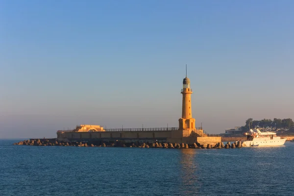 Fyrtårn i Alexandria - Stock-foto