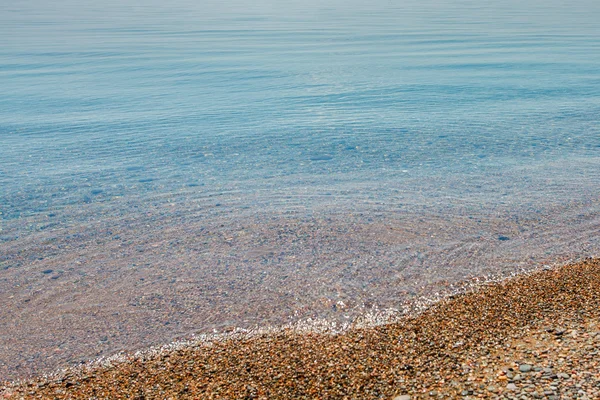 Beautiful seascape in morning on coast of Crimea — Stock Photo, Image