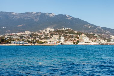 güzel görünüm yalta çıkabilir. güneşli gün. 