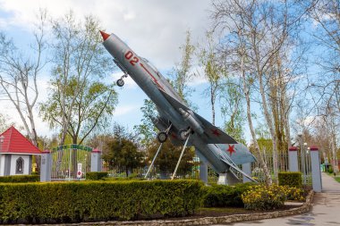 MiG-17'Krasnodar şehir Şehir Parkı.