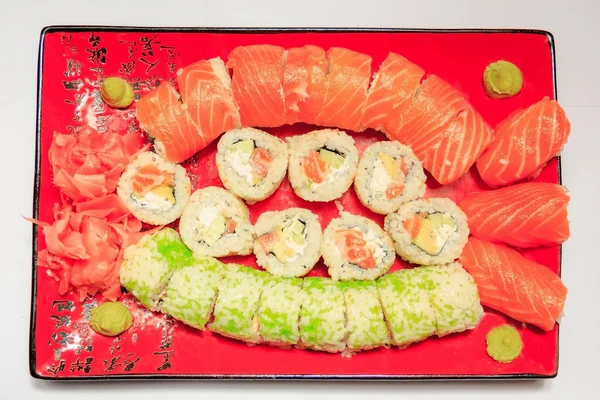 Sushi. La cucina tradizionale giapponese — Foto Stock