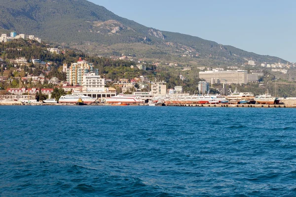 Primavera giornata di sole panorama del Mar Nero — Foto Stock