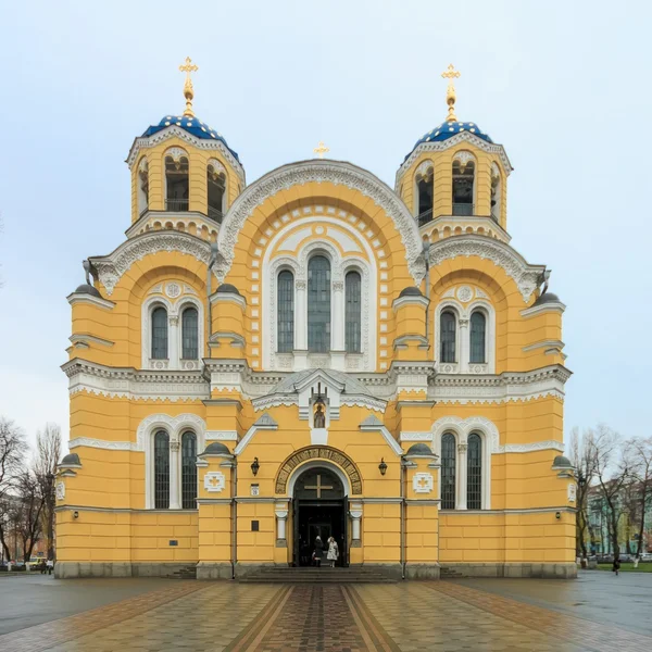 Vladimir 圣母大教堂-主要 — 图库照片