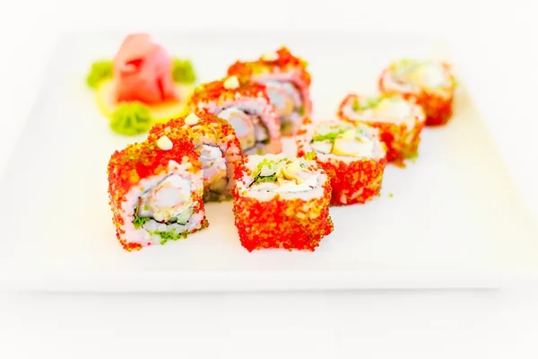 Sushi. The traditional Japanese cuisine — Stock Photo, Image