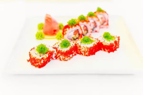 Sushi. La cucina tradizionale giapponese — Foto Stock