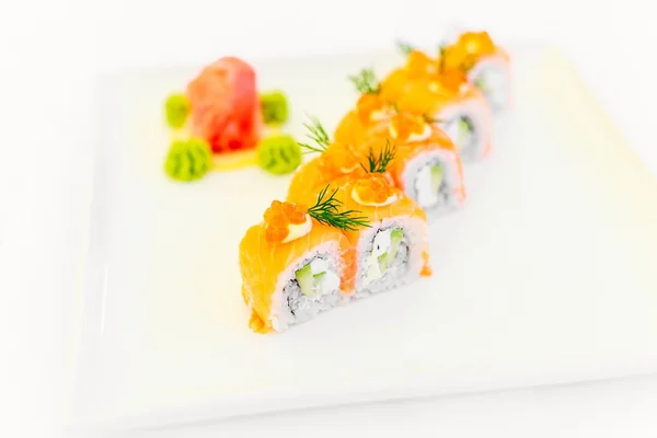 Sushi. The traditional Japanese cuisine — Stock Photo, Image