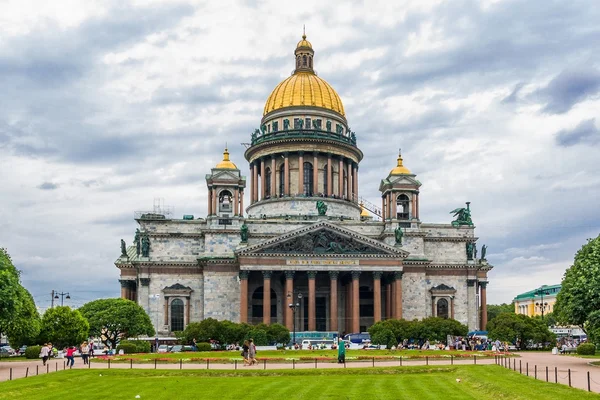 Cattedrale di Sant'Isacco a San Pietroburgo, Russia — Foto Stock