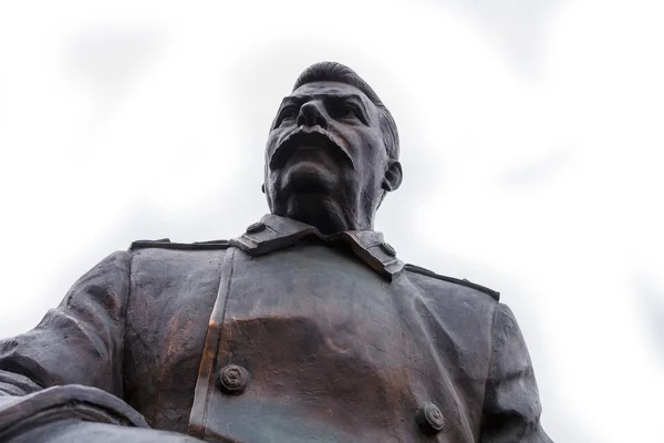 Monument ter nagedachtenis aan Yalta, Crimea. Conferentie Stockfoto