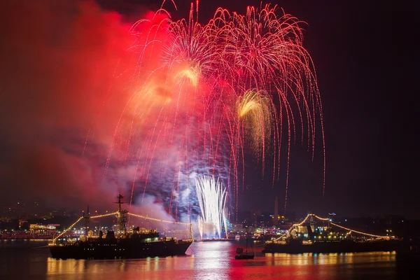 Crimeia Julho 2015 Saudação Honra Sevastopol — Fotografia de Stock