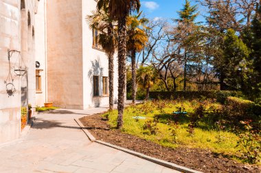 Kırım Güney sahil üzerinde güzel park
