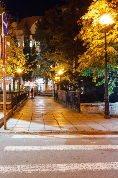 Streets evening of Yalta — Stockfoto