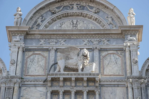 Scuola Grande San Marco Wenecja Włochy Europa — Zdjęcie stockowe
