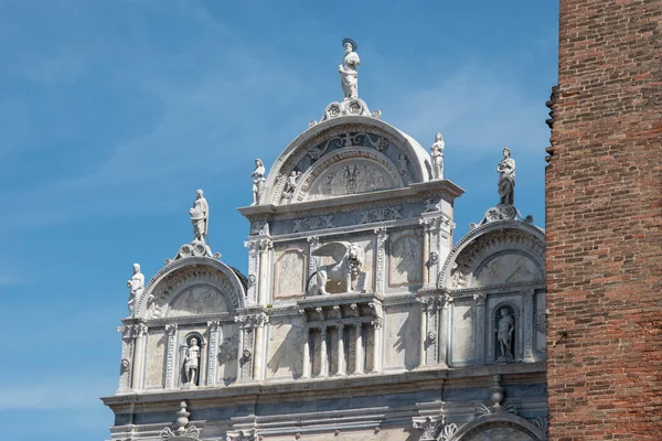 Scuola Grande San Marco Città Venezia Italia Europa — Foto Stock