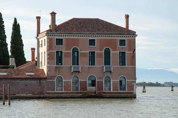 Фасад Здания Городе Венеция Италия Европа — стоковое фото