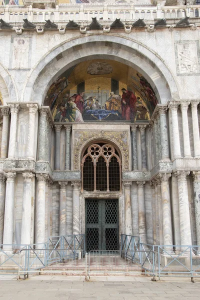Basilica San Marco Esterno Della Chiesa Cattedrale Città Venezia Italia — Foto Stock