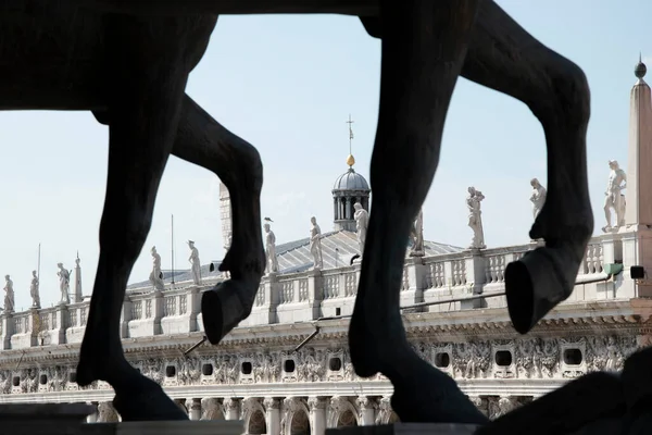 Biblioteca Marciana Piazzetta San Marco Venecia Italia Europa —  Fotos de Stock