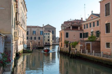Venedik, İtalya, Avrupa 'nın karakteristik manzarası