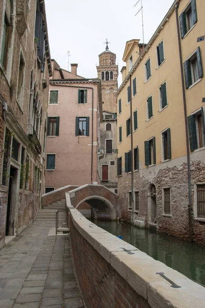 Charakteristische Ansicht Der Stadt Venedig Italien Europa — Stockfoto