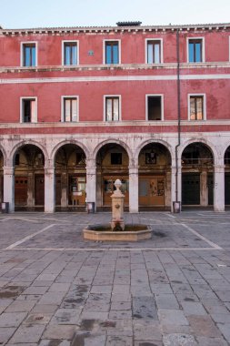 Campo San Giacomo di Rialto, Venedik, İtalya, Avrupa