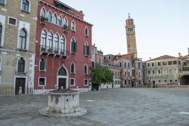 Campo Sant 'Angelo Venedik, İtalya, Avrupa' da