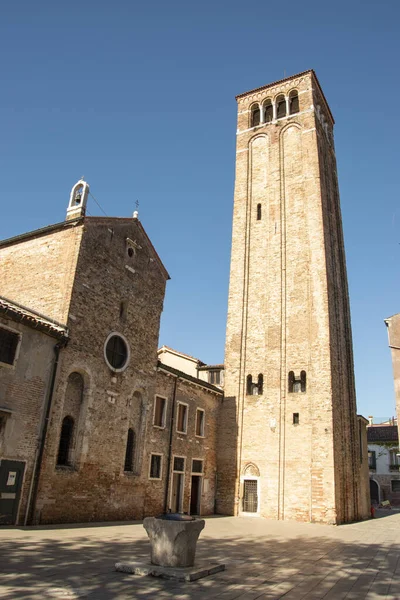Kirche San Giacomo Dall Orio Stadt Venedig Italien Europa — Stockfoto