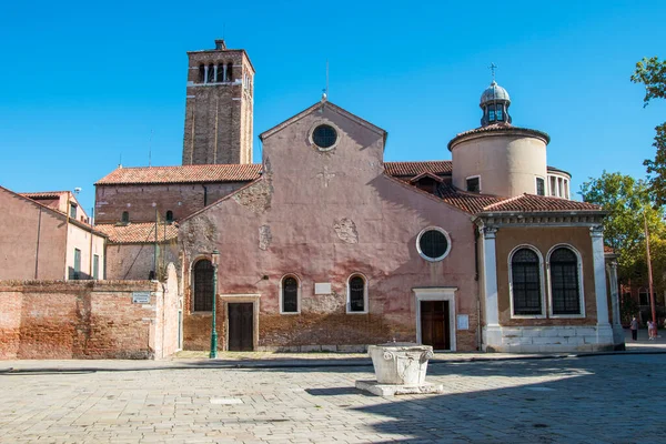 Kyrkan San Giacomo Dall Orio Venedig Italien Europa — Stockfoto