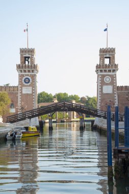 Venedik Cephaneliği, antik tersane, Venedik, İtalya, Avrupa 'da