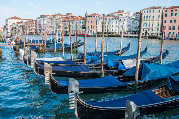 Characteristic view of the city of Venice, Italy, Europe