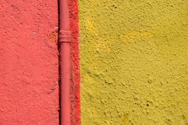 Burano adası, rengarenk evler, Venedik lagünü, İtalya, Avrupa