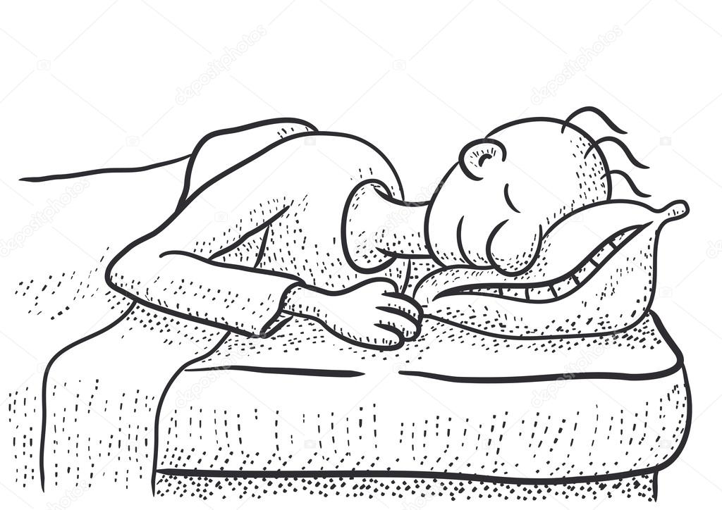 Sleeping Person Vector Image By C Robodread Vector Stock