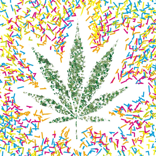 Marijuana — Image vectorielle