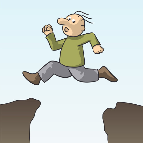 Пропустить опасность.
