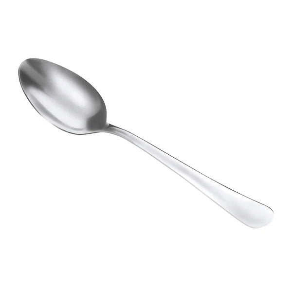 Spoon illustration isolated on white background — Stock Photo, Image